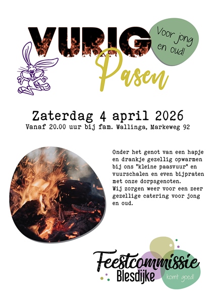 Vurig Pasen voor jong en oud