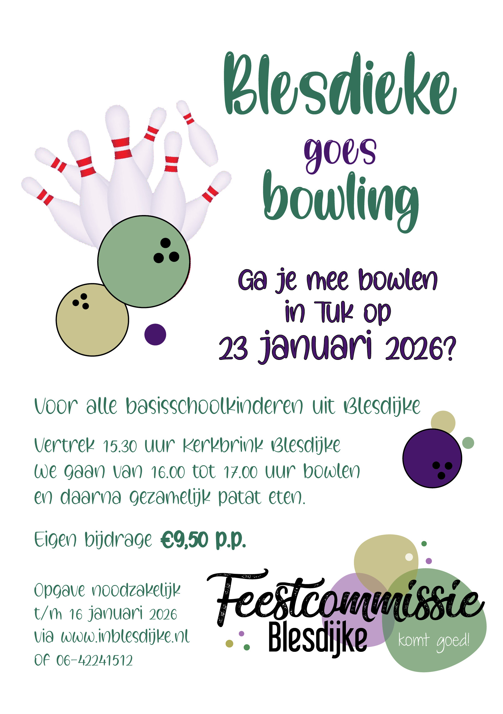 Gezellig bowlen